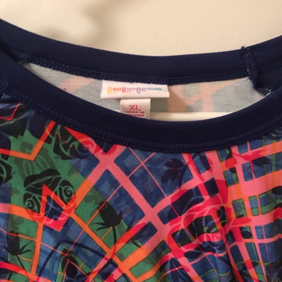 LuLaRoe XL Multicolor Randy - Picture 3 of 4